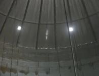 Ремонт кровли металлического силоса
